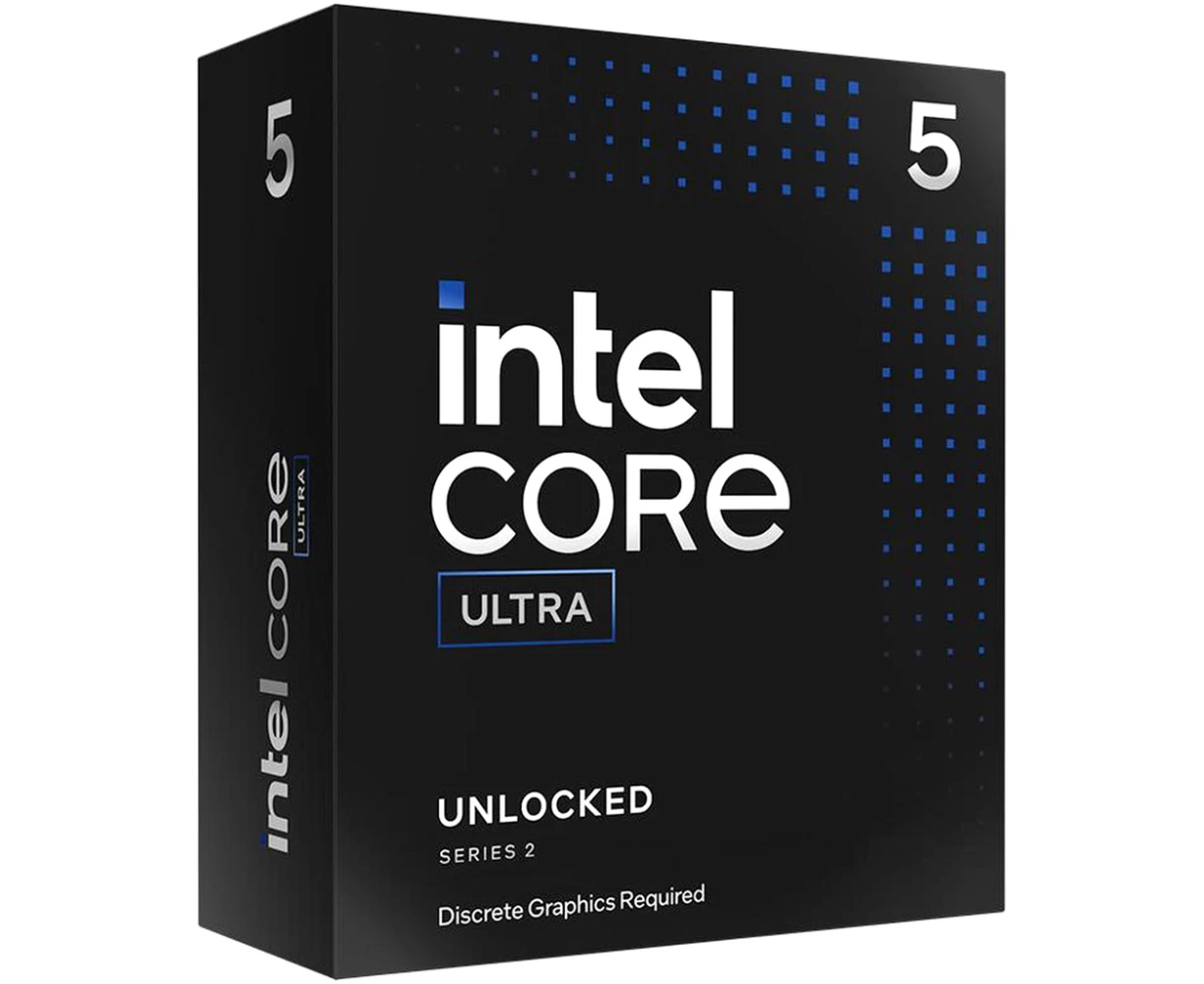Процессор Intel Core Ultra 5 245 KF (BX80768245 KF) BOX (Arrow Lake, C14(8 EC/6 PC)/T14, 3,6/5,2 G Hz, Without Graphics, L2 26 Mb, Cache 24 Mb)