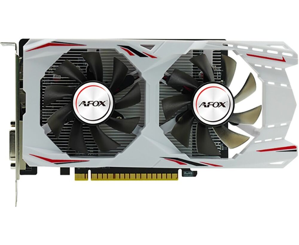 Видеокарта Afox Nvidia Ge Force GTX 1050 TI 4 Gb AF1050 TI-4096 D5 H7-V8 PCI-E 128bit GDDR5 1291/7000 DV Ix1 HDM Ix1 D Px1 HDCP Ret