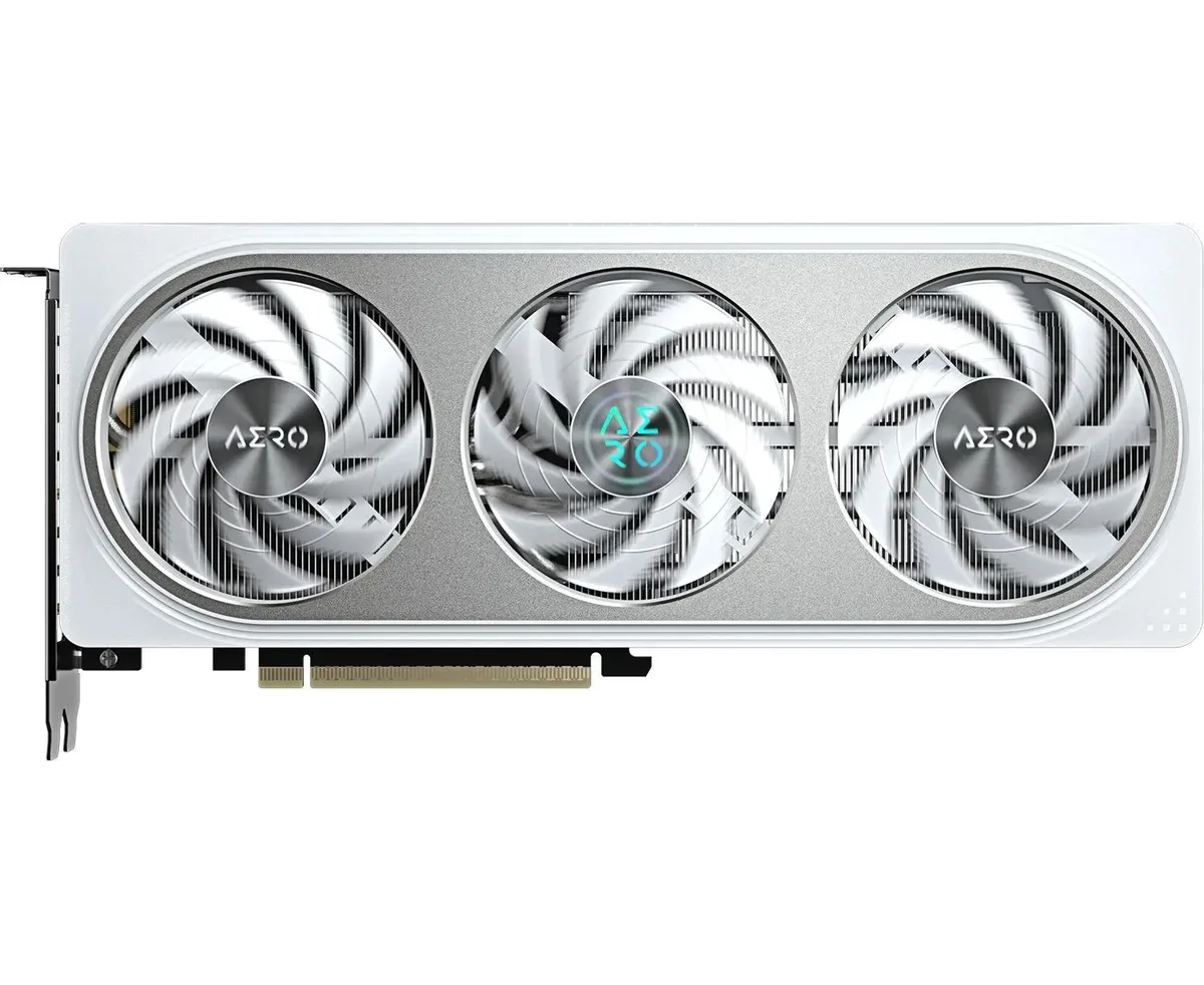 Видеокарта Gigabyte Nvidia Ge Force RTX 5060 TI Aero OC (GV-N506 T Aero OC-8 GD 1.0) 8 ГБ, GDDR7, Ret