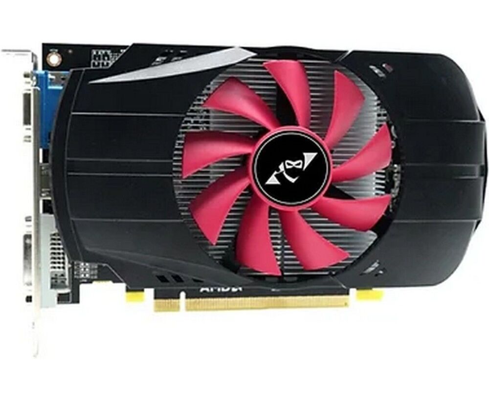 Видеокарта Ninja (Sinotex) R7 350 2 GB AFR735 E25 F GDDR5 128bit VGA DVI HDMI 1 Fan RTL