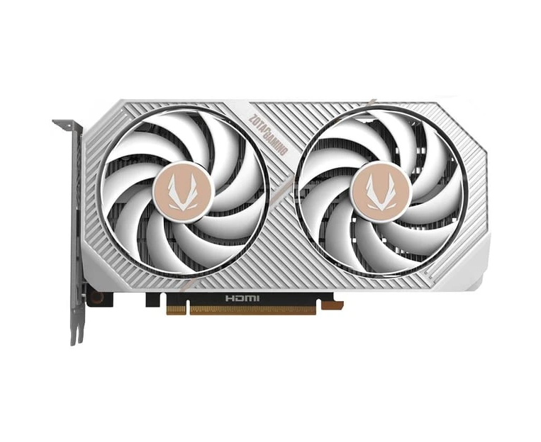 Видеокарта Zotac RTX 5060 Twin Edge OC White ED NV RTX5060 8 Gb (ZT-B50600 Q-10 M) 128bit GDDR7 PCI-E 5.0 2527/28000/HDM