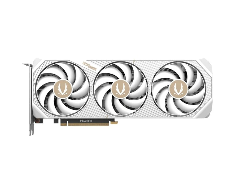 Видеокарта Zotac Nvidia Ge Force RTX 5070 AMP White ED 12 ГБ (ZT-B50700 FQ-10 P) GDDR7, Ret