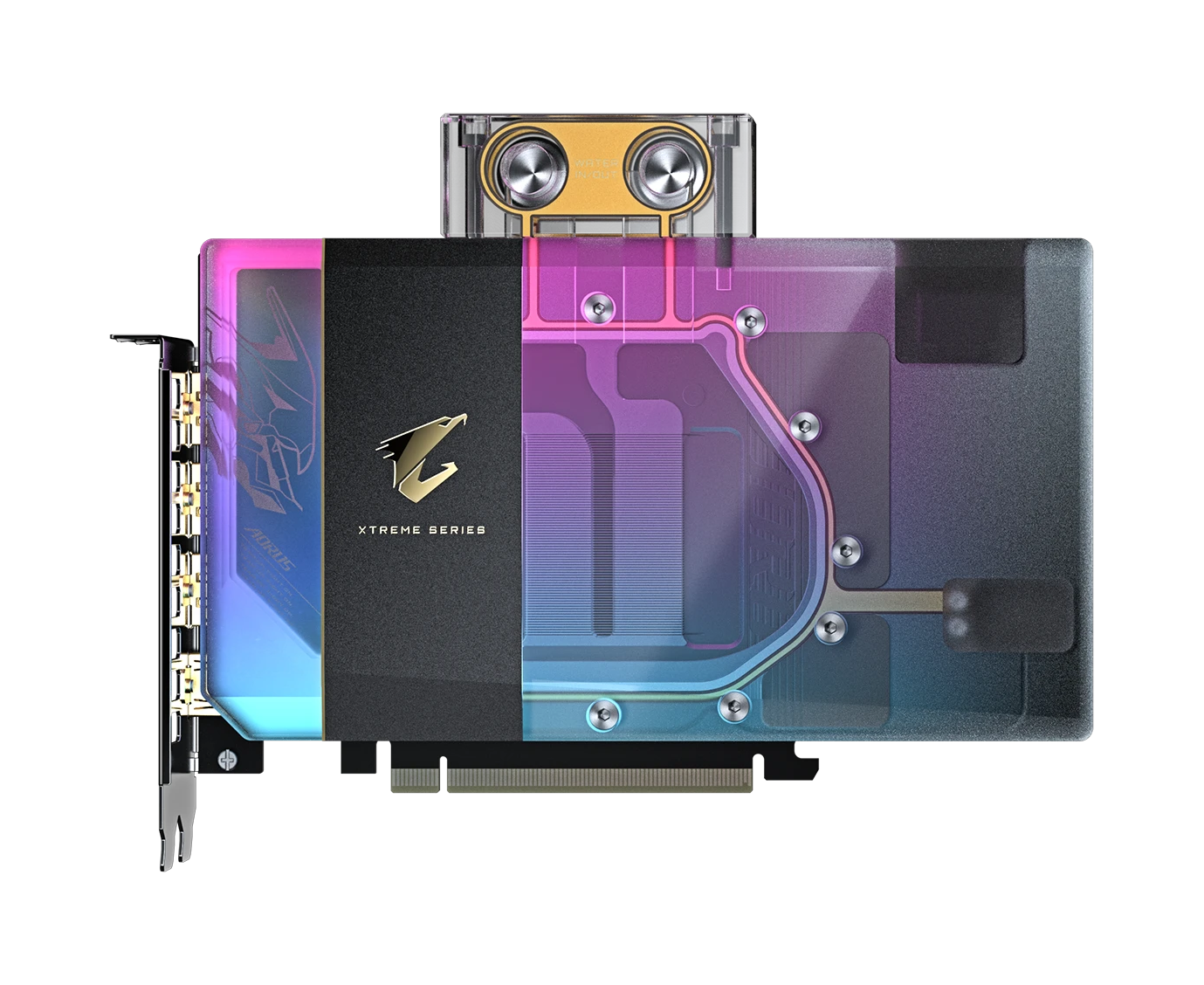 Видеокарта Gigabyte Nvidia Ge Force RTX 5080 Aorus Xtreme Waterforce WB OC 16 Gb (GV-N5080 AORUSX WB-16 GD)