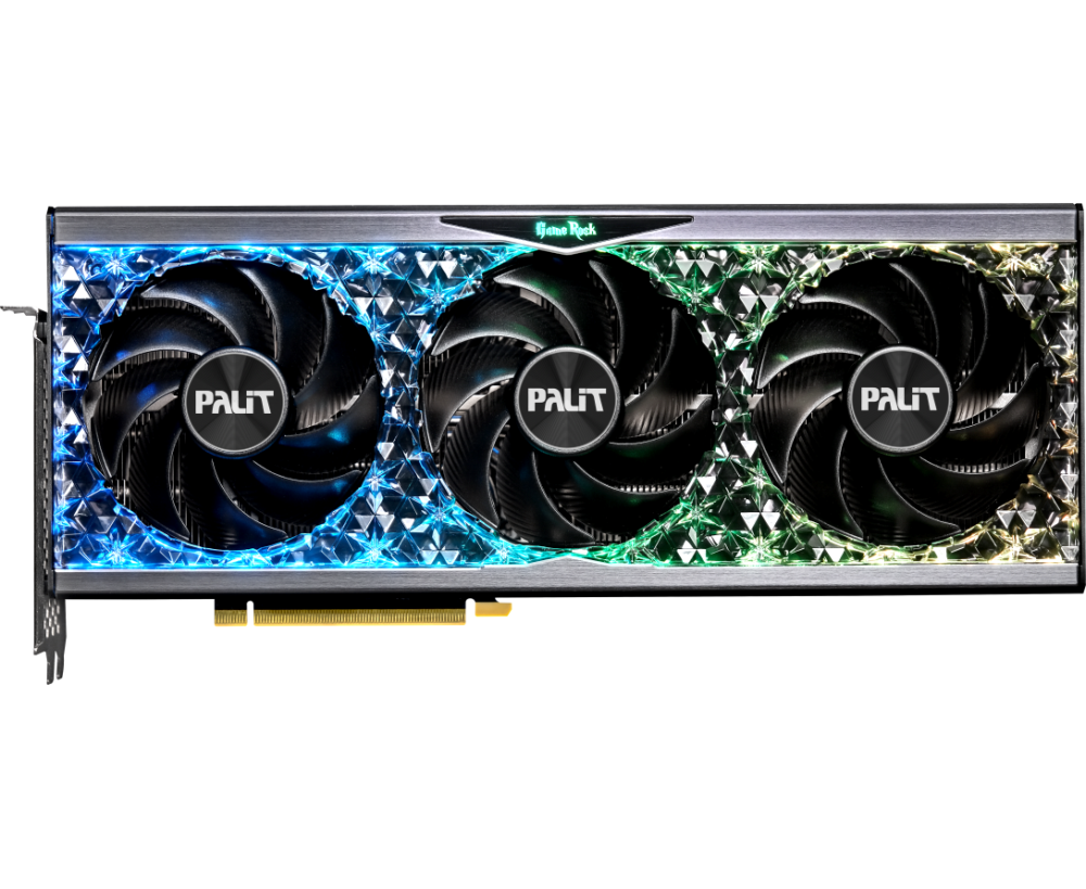 Видеокарта Palit Nvidia Ge Force RTX 4070 Ti Gamerock (NED407 T019 K9-1045 G) 12288 Mb, PCI-E 4.0, 192 GDDR6 X 2310/21000 HDM Ix1 D Px3 HDCP Ret