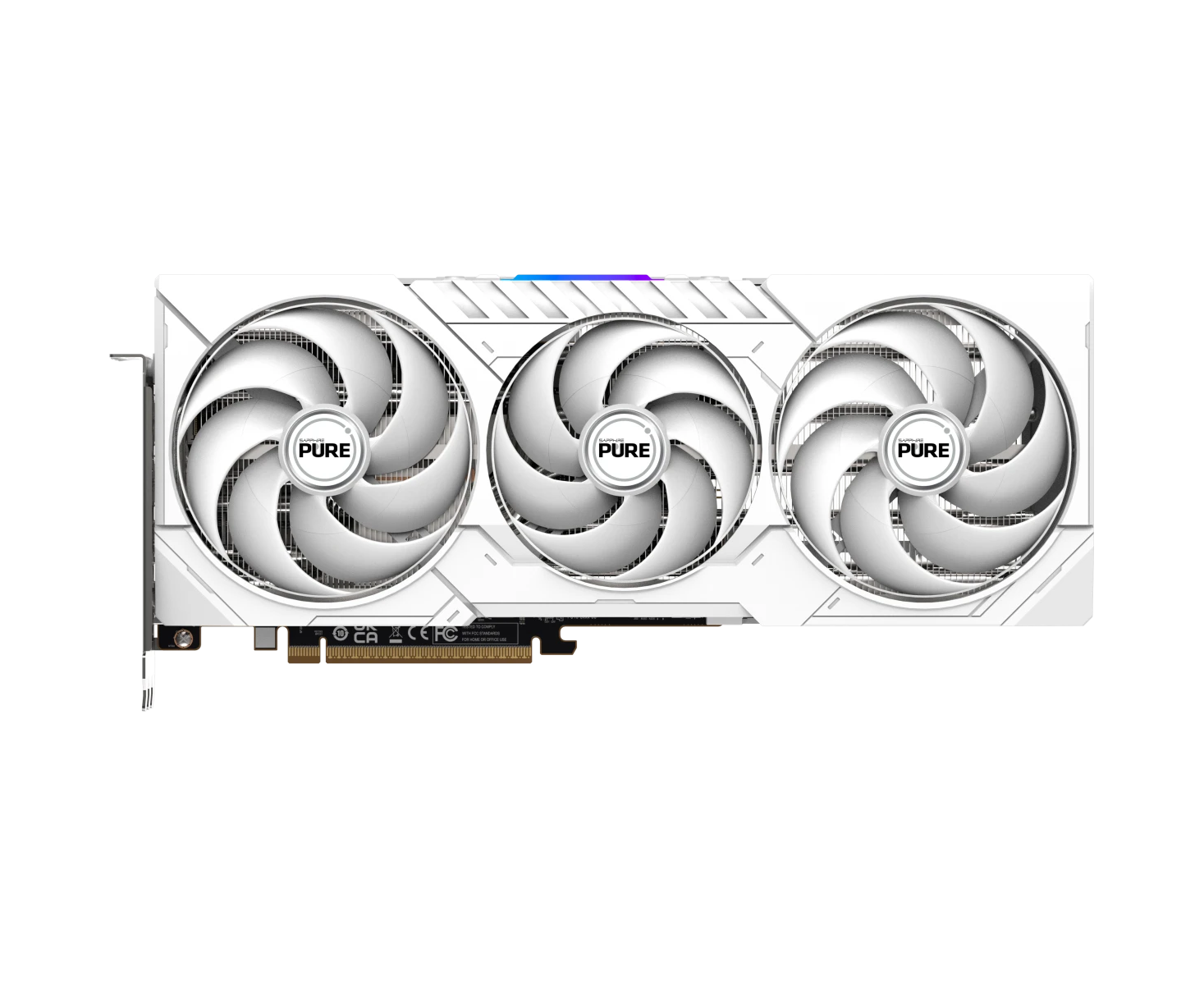 Видеокарта Sapphire RX9070 XT Pure OC 16 GB (11348-02-20 G) GDDR6 256bit 2x DP 2x HDMI 3 Fan RTL
