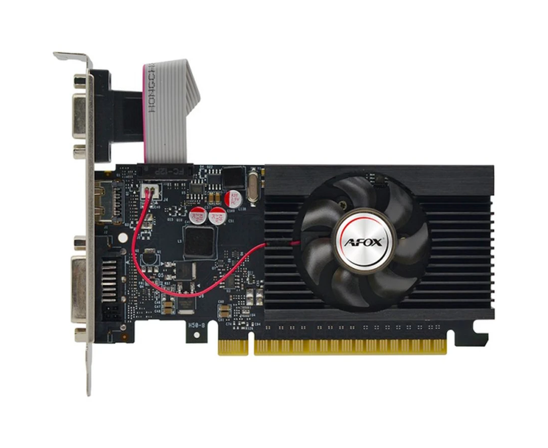 Видеокарта Afox GT710 4 GB (AF710-4096 D3 L5-V3) DDR3 64bit VGA DVI HDMI 1 Fan LP RTL