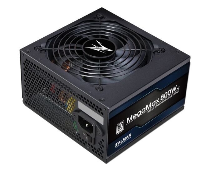 Блок питания Zalman 800 W ZM800-TXII, ATX12 V v2.31, APFC, 12cm Fan, 80+ 230 V EU, Retail