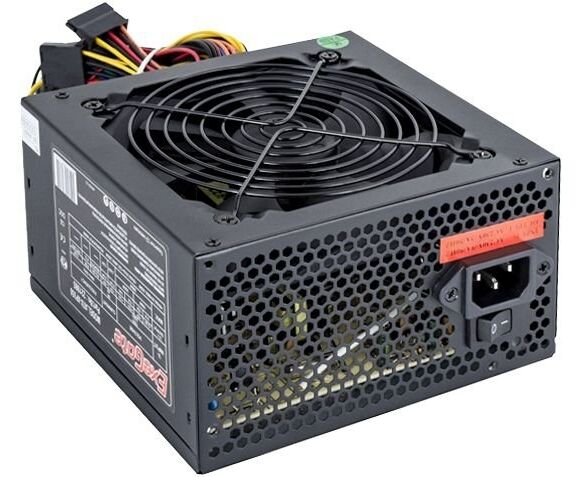 Блок питания Exegate EX260643 RUS 600 PPE, ATX, black, APFC, 12cm, 24p+(4+4)p, PCI-E, 5x SATA, 3x IDE, FDD