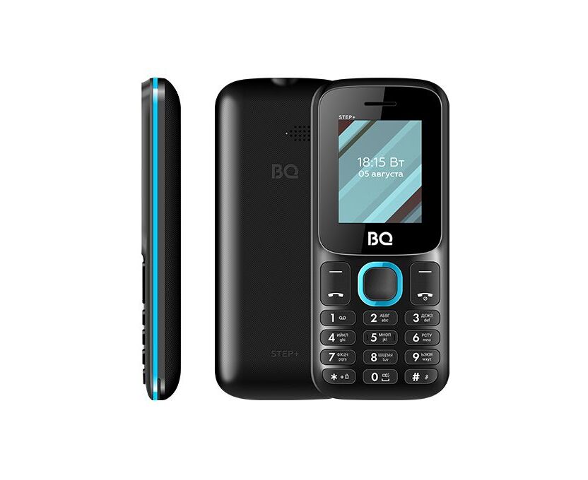 Мобильный телефон BQ 1848 Step+ Black+Blue