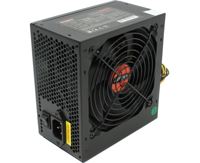 Блок питания Exe Gate 400 W 400 PPE, ATX, PC, black, APFC, 12cm, 24p+4p, PCI-E, 3x IDE, 5x SATA, FDD + кабель 220 V в комплекте