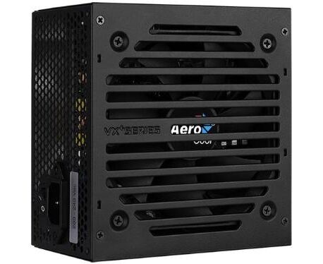 Блок питания Aerocoo VX PLUS 800, 800 W,ATX (24+4+4pin) APFC 120mm fan 4x SATA RTL