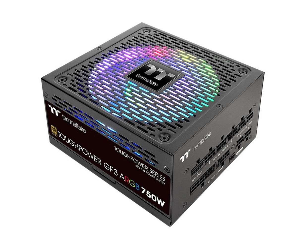 Блок питания Thermaltake Toughpower GF3 ARGB 750 W TTP-750 AH3 FSG-3 /Fully Modular/Pure 14/Full Range/Analog/80 Plus Gold/EU