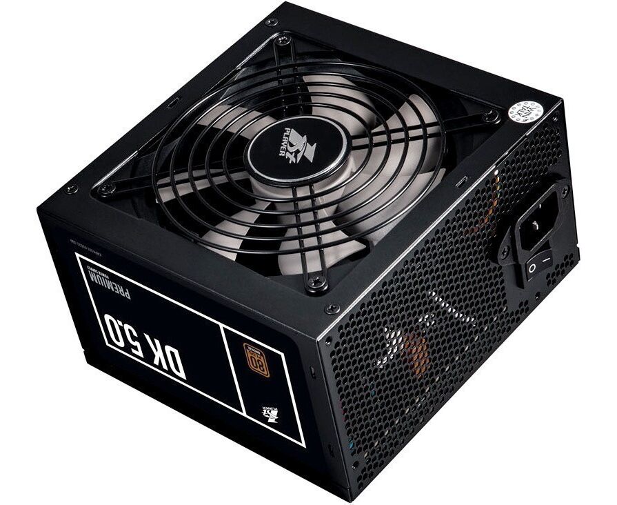 Блок питания 1 STPLAYER DK Premium 800 W ATX 2.4, APFC, 80 Plus Bronze, 120mm fan PS-800 AX