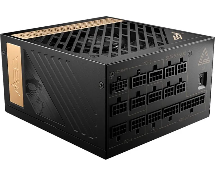 Блок питания MSI MEG Ai1300 P (306-7 ZP4 A11-CE0) 1300 W 80+ Platinum Full modular ATX 3.0 PCIE5 RTL