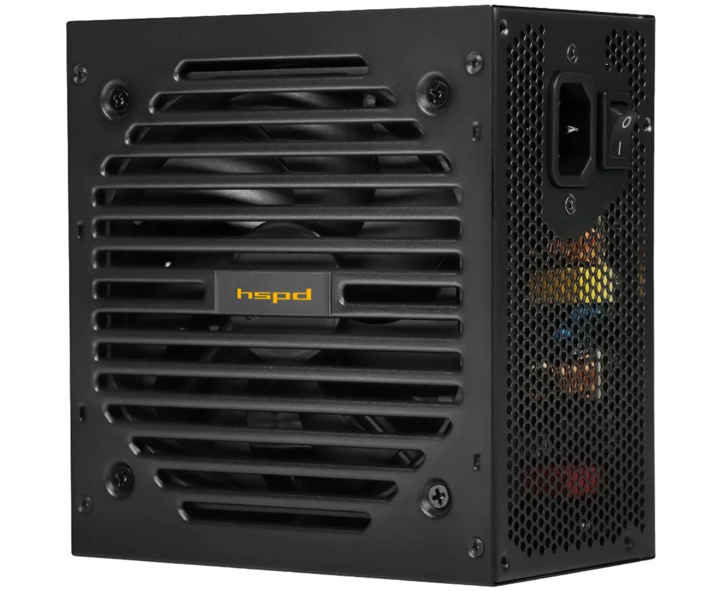 Блок питания HSPD HSI-750 BS-BK 750 W 80+ Bronze (ATX, 2.31, Semi-modular, 1x24(20+4)pin 550mm, 1x CPU*2 8(4+4)pin 600+150mm, 1x PC Ie*2