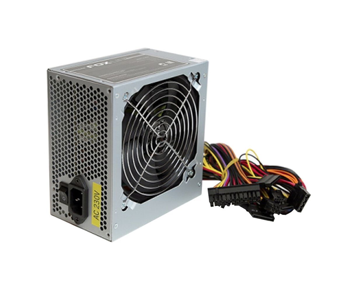 Блок питания Foxline FL650 S-80 650 W 80+ ATX PSU, APFC, 120 Fan, 24 pin, 4 + 4 Pin (12 V), 5*SATA, 2*4 pin molex, 1*FDD, 2*PCI-e(6 + 2 pin)
