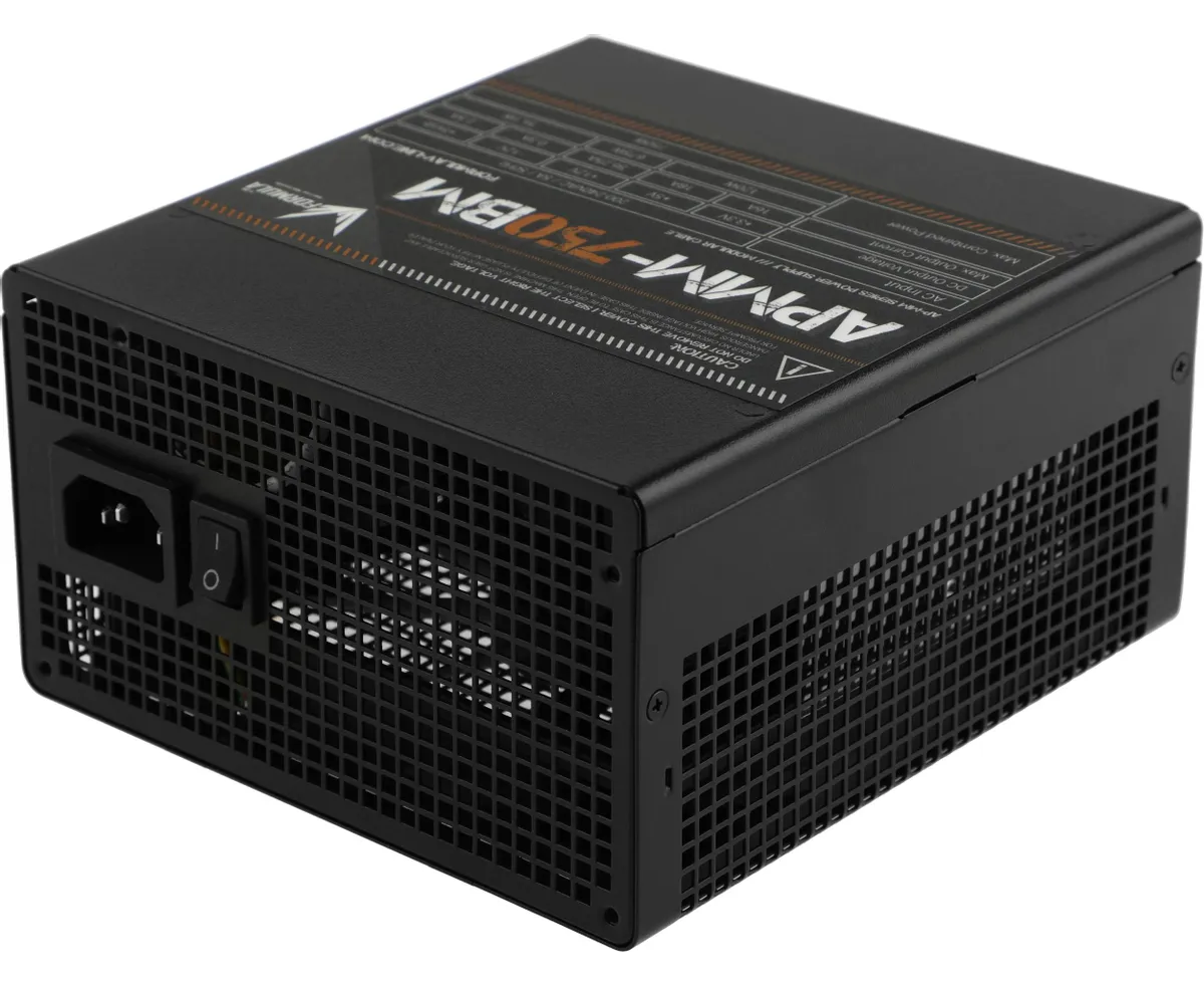 Блок питания Formula APMM-750 BM ATX 750 W 80+ bronze (20+4pin) APFC 140mm fan 6x SATA Cab Manag RTL