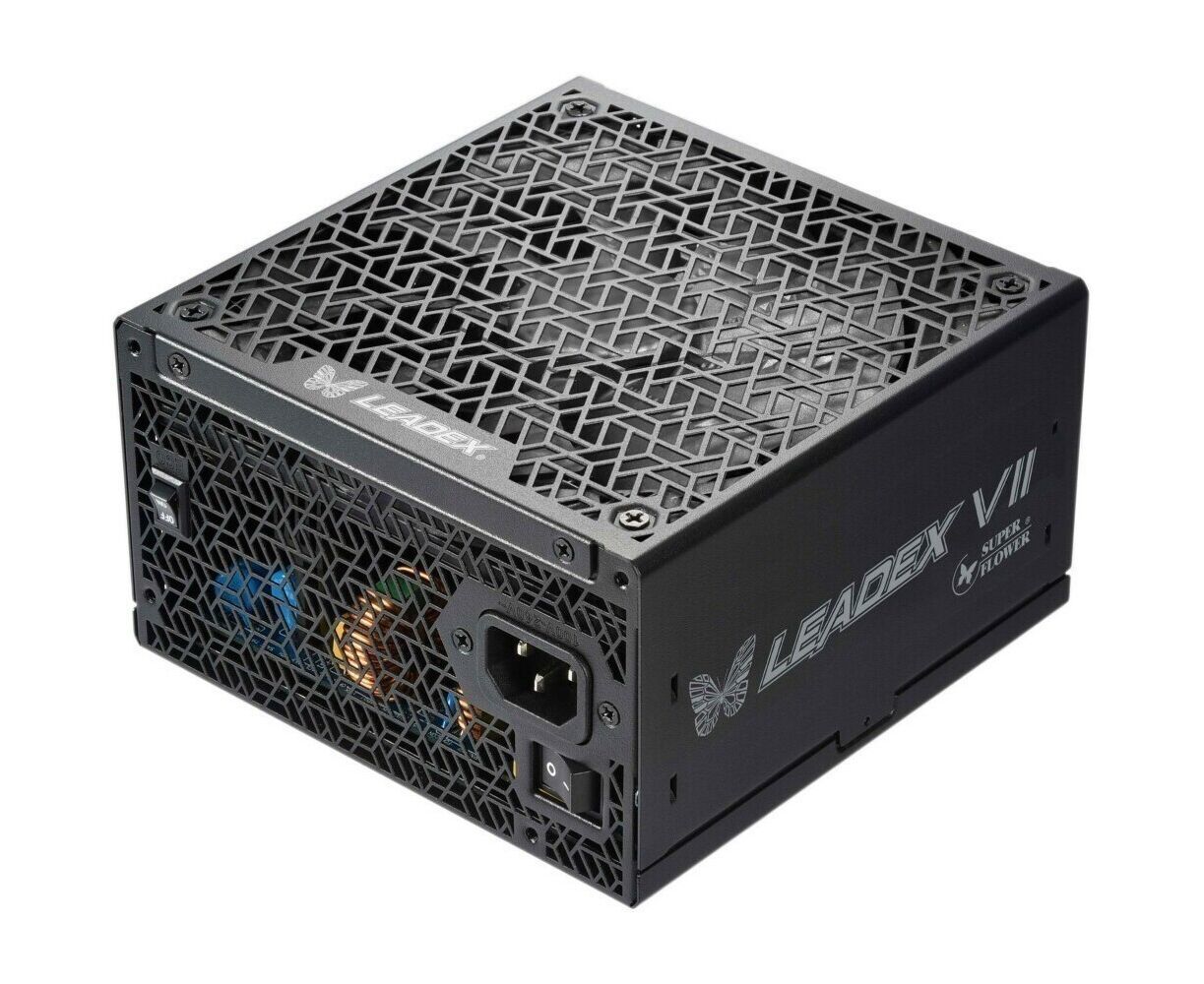 Блок питания Super Flower Leadex VII SF-1000 F14 XG 1000 W, ATX 3.0, 140mm, 12x SATA