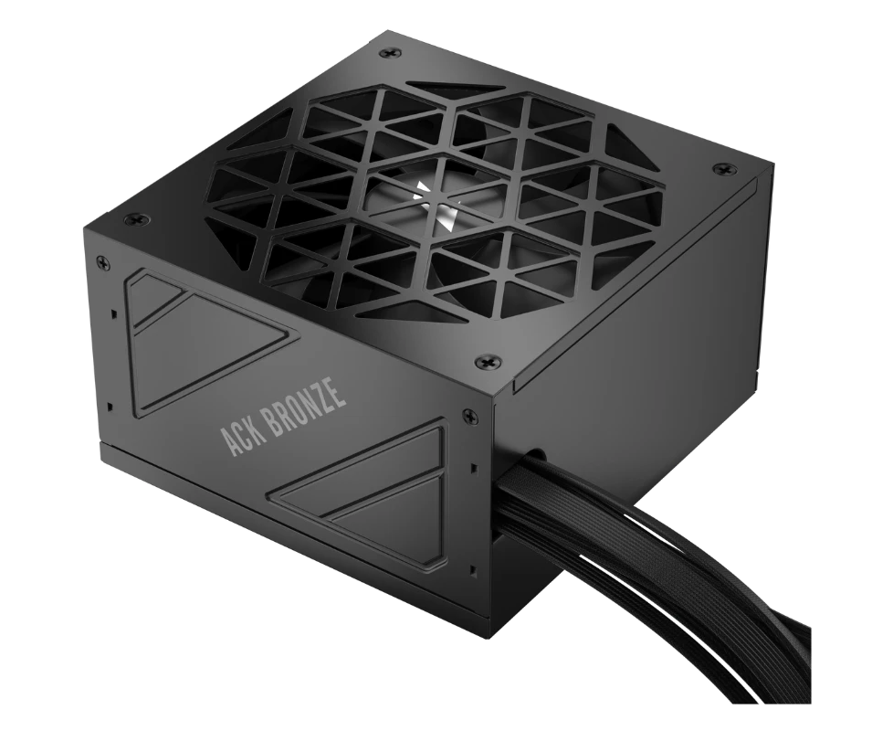 Блок питания 1 STPLAYER Ack Bronze 650 W Black (HA-650 AA2) / ATX 3.1, APFC, 80 PLUS Bronze, Double Forward, 140mm fan, non-modular / HA-650 AA2