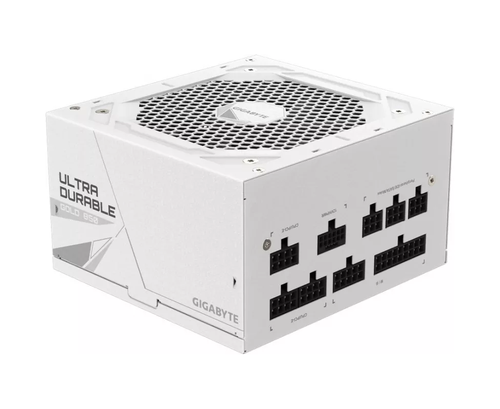 Блок питания GIGABYTE GP-UD850 GM (GP-UD850 GM White), 850 Вт, 120мм, белый, retail
