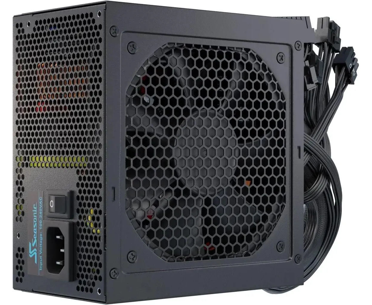 Блок питания Seasonic G12 GM-650 (g12 gm-650 ssr-650fm), 650 Вт, 120мм, черный, retail