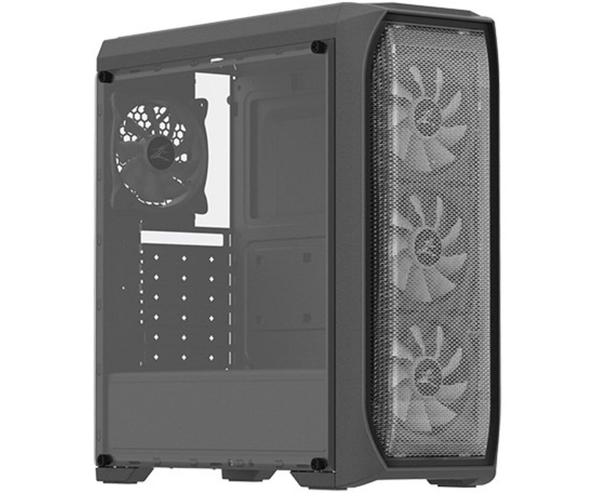Корпус Zalman N5 MF черный без БП ATX 5x120mm 2x USB2.0 1x USB3.0 audio bott PSU