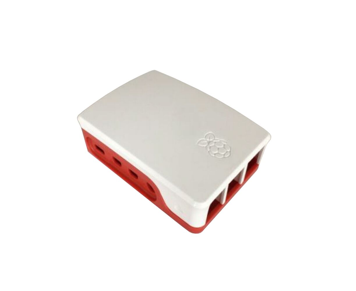 Корпус ACD RA597 Red+White ABS Case for Raspberry 4 B