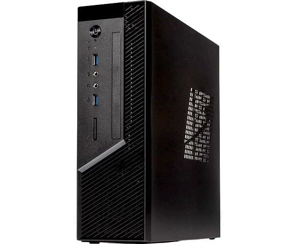 Корпус Foxline FL-RS02 BLK-FX250 T, m ITX 250 W TFX, 2x USB3.0, Black/Black Trim, powercord