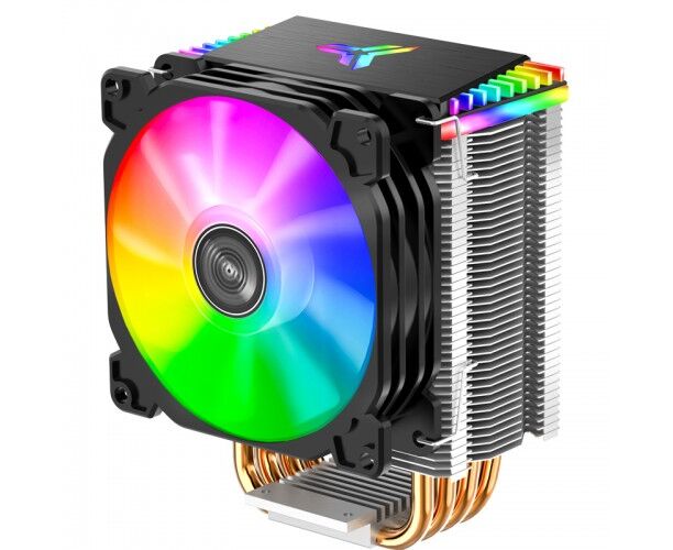 Кулер Jonsbo CR-1400 LGA1366/115 X/775/AM4/AM3/3+/AM2/+/FM2/+/FM1(36шт/кор, TDP 125 W, PWM, 92mm ARGB Fan, 4 тепловые трубки, 4-pin) Retail