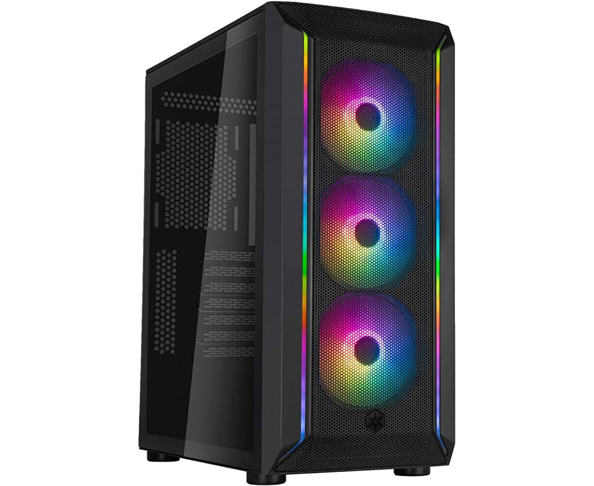 Корпус Silverstone SST-FA511 Z-BG G41 FA511 ZBG0020 High airflow ATX gaming chassis with excellent cooling potential High airflow ATX