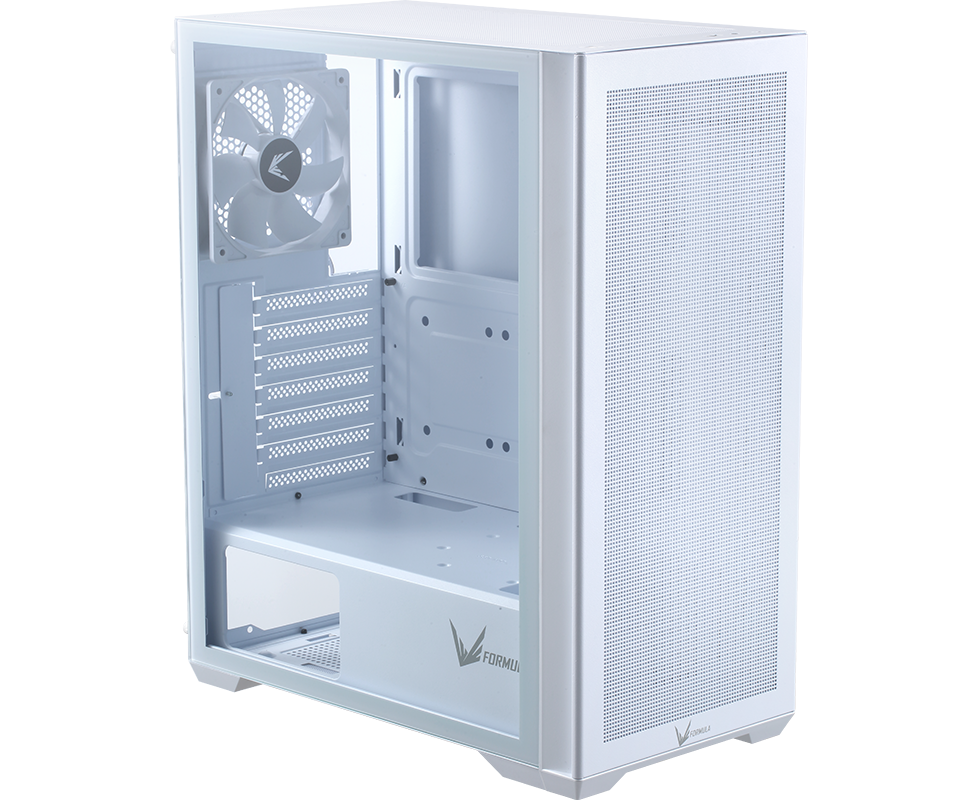 Корпус Formula Air Power G5 белый без БП ATX 1x120mm 1x USB3.0 1x USB3.1 audio bott PSU