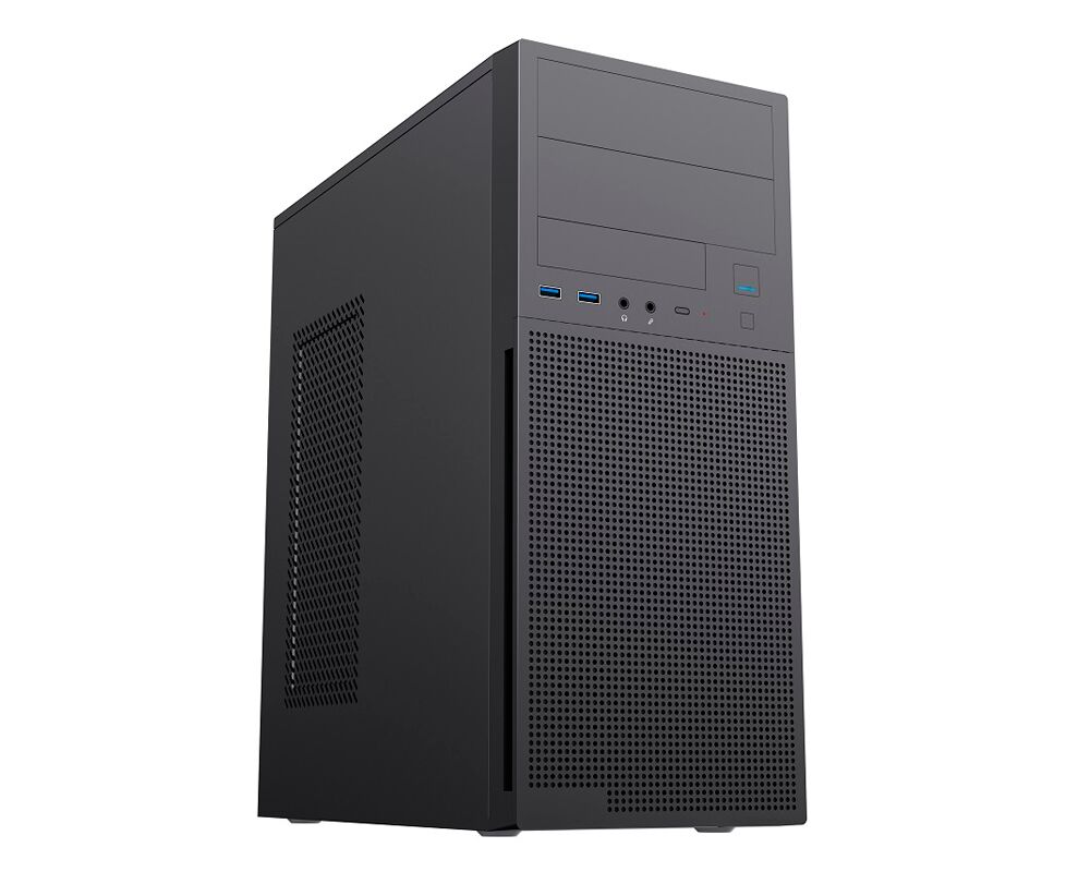 Корпус In Win DA816 BK (6193556) PMP-500 ATX U3.0*2+A(HD) Powerman Mid-ATX