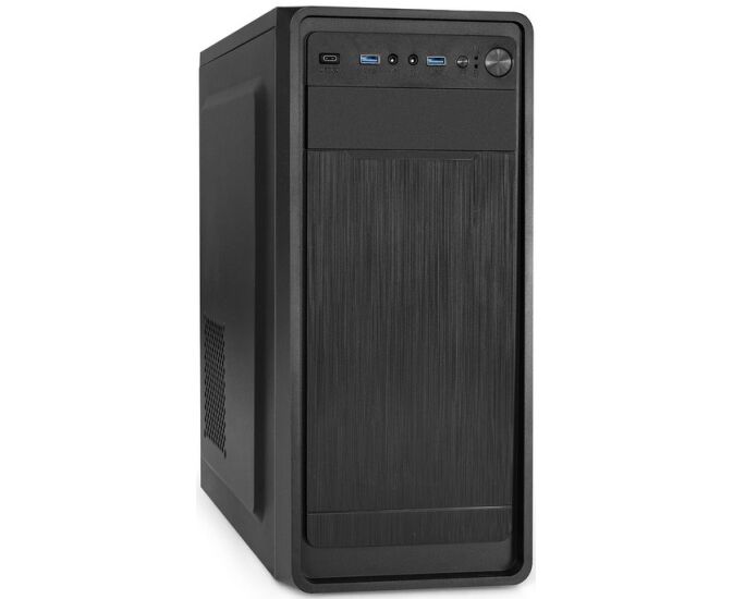 Корпус Exegate EX287371 RUS Miditower Exe Gate XP-332 UC (ATX, без БП, 2*USB3.0+1*Type C, аудио, черный)