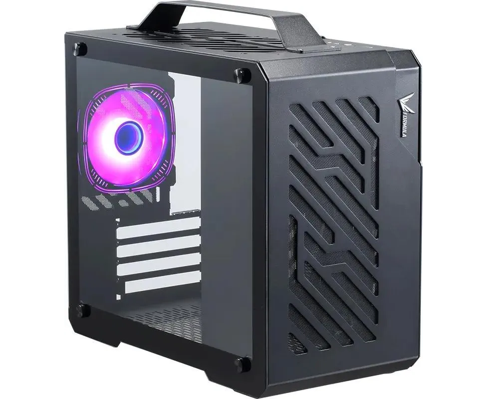 Корпус Formula Air Cube G3 черный без БП m ATX 1x120mm 1x USB3.0 1x USB3.1 audio bott PSU