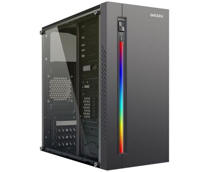 Корпус Ginzzu D370 RGB Window