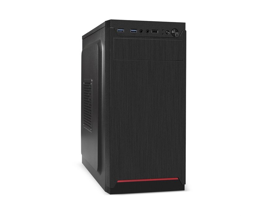 Корпус Exe Gate BAA-114 U2 EX292356 RUS Minitower (m ATX, без БП, 1*USB+2*USB3.0, аудио, черный)