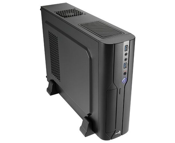 Корпус Aerocool Cs-101 Black, slim desktop, m ATX/mini-ITX, 2x USB 3.0, 400 Вт SFX.