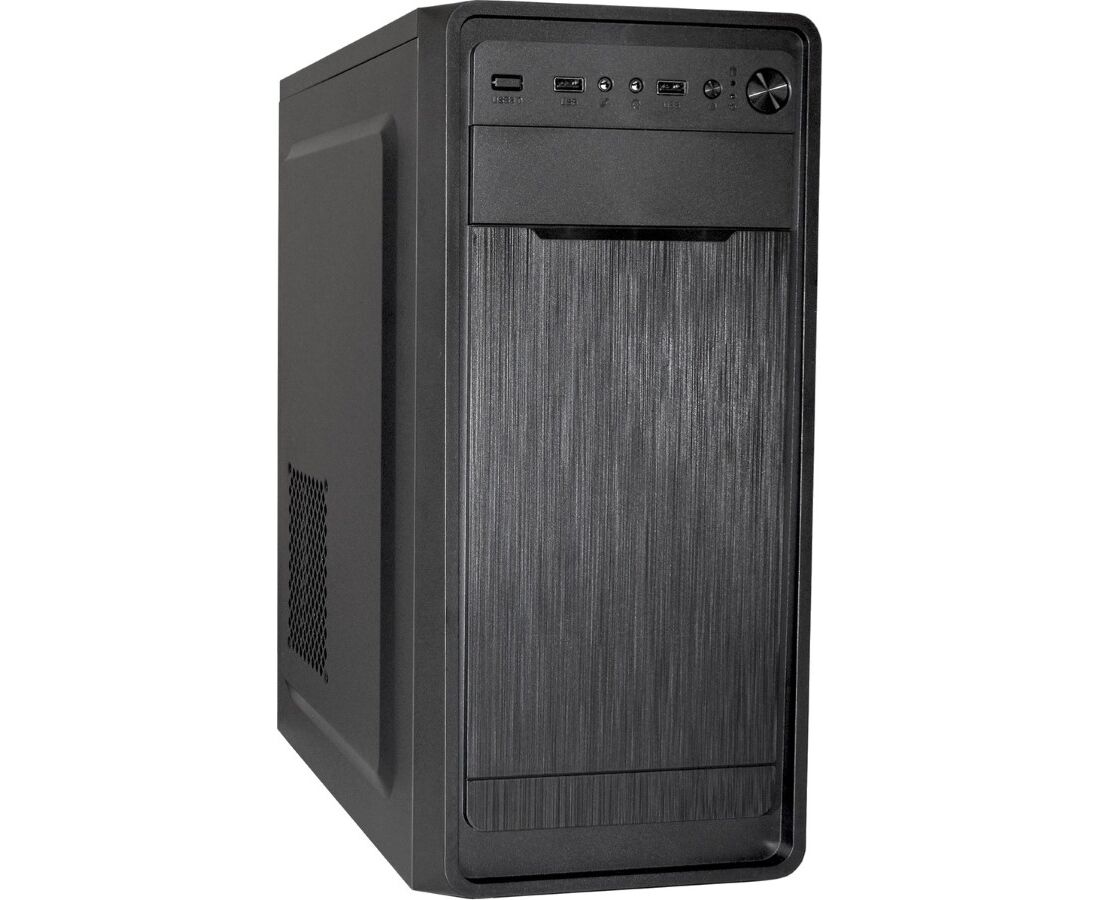 Корпус Exe Gate XP-332 Black EX283073 RUS ATX, XP500, Black,120mm, 2x USB, Audio