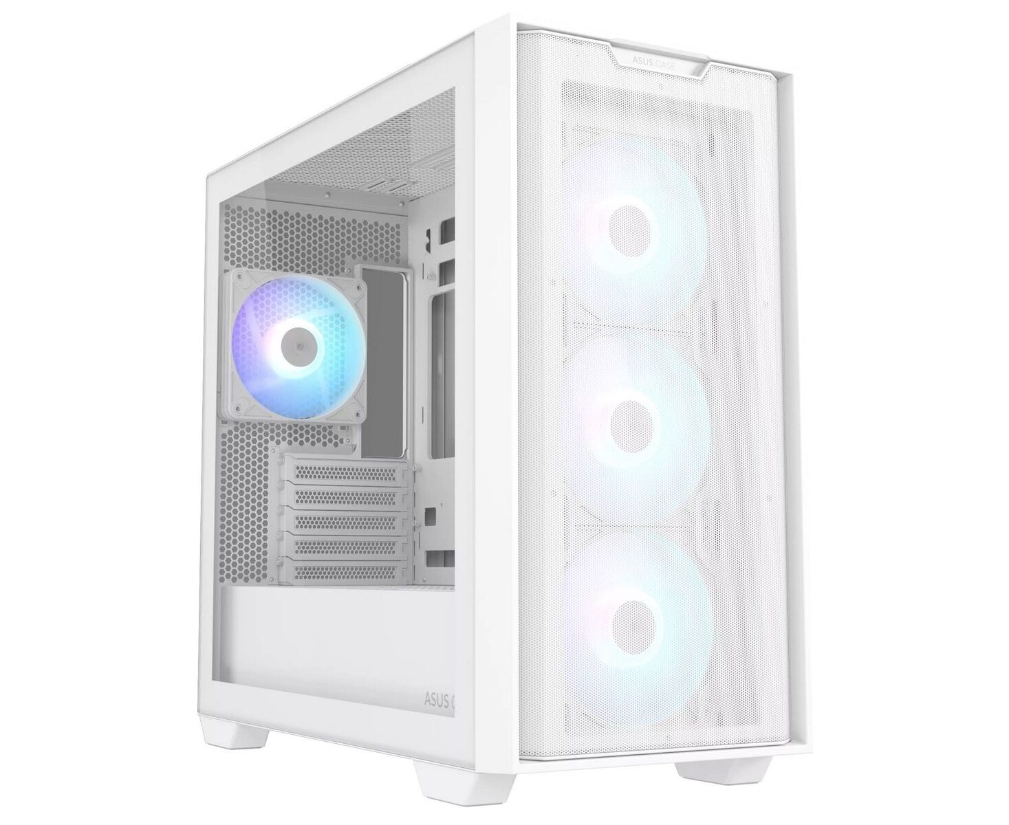 Корпус ASUS A21 Plus White (90 DC00 H3-B19010)(m ATX, без БП, 2x USB 3.2 Gen1, с окном)