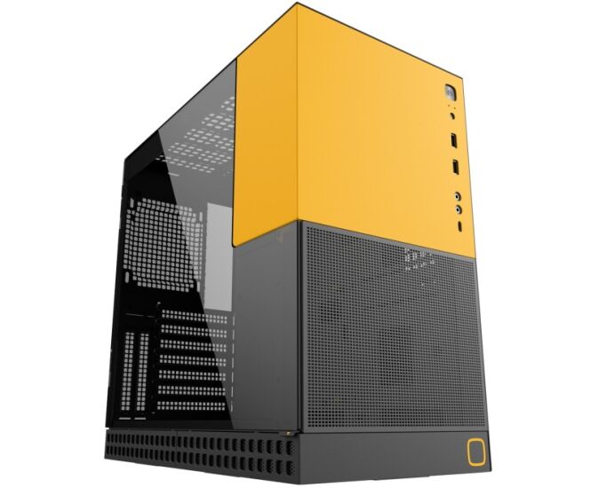 Корпус Geometric Future Model 4 King Arthur Black (1 AM4 KABY00101) / mid tower, E-ATX