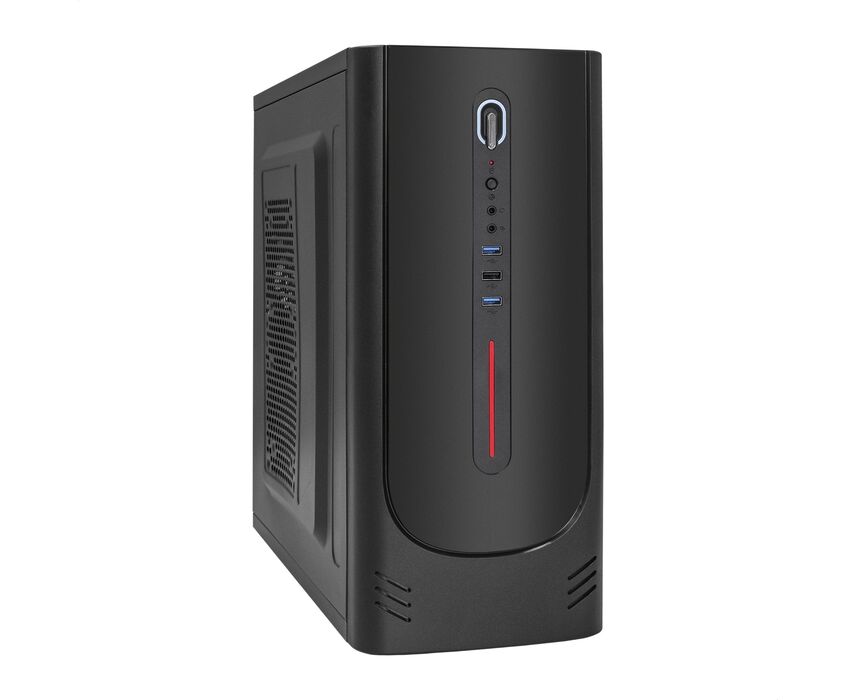 Корпус Exe Gate XP-340 U-XP600 EX292992 RUS Miditower (ATX, XP600 с вент. 12см, 1*USB+2*USB3.0, аудио)