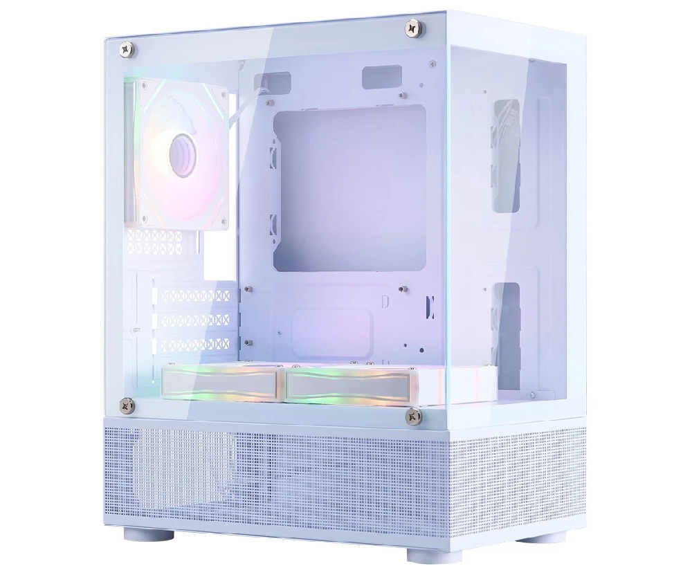 Корпус 1 STPLAYER Miku Mi2-A ARGB White (Mi2-A-WH-2 FC7 R-W-1 FC7-W) / m ATX / 3x120mm ARGB fans