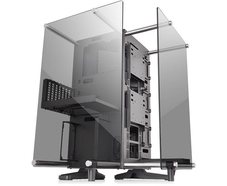 Корпус Thermaltake Core P90 TG CA-1 J8-00 M1 WN-00 Black/Wall Mount/SGCC