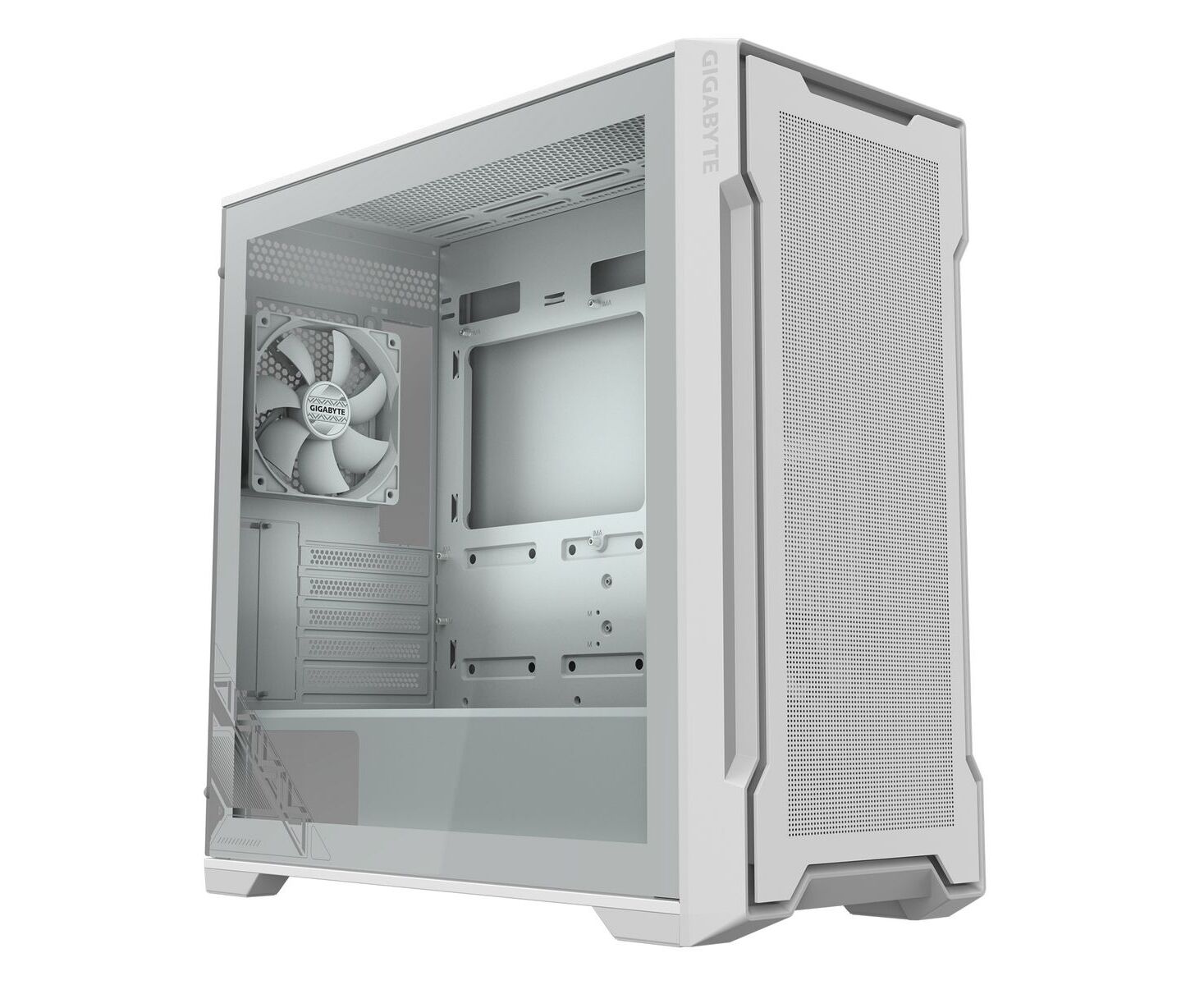 Корпус Gigabyte C102 G (GB-C102 GI) Mid Tower, m ATX, USB3.0x2, Audio I/O, GPU:410mm, White