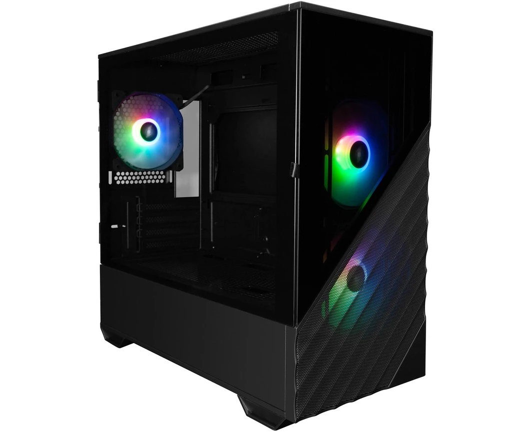 Корпус 1 STPLAYER DK D7 ARGB Black (D7-BK-3 F7) / m ATX / 3x120mm ARGB fans