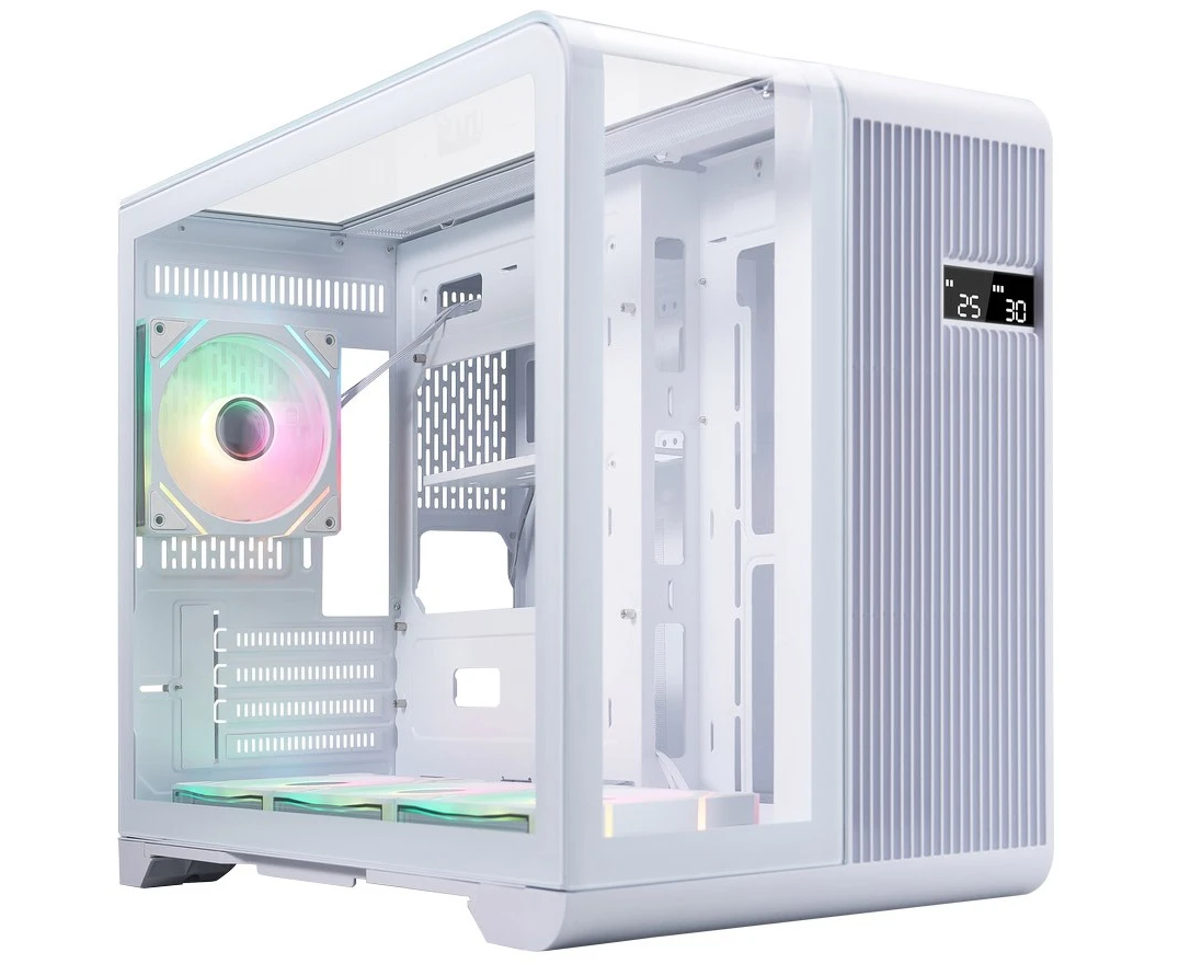 Корпус 1 STPLAYER RT6 ARGB White (RT6-WH-3 FC7 R-W-1 FC7-W) / m ATX / 4x120mm ARGB fans