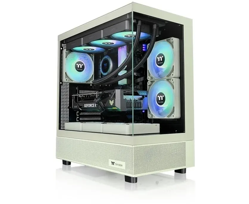 Корпус Thermaltake View 270 TG ARGB (CA-1 Y7-00 MEWN-00) зеленый без БП ATX 9x120mm 5x140mm 1x200mm 2x USB3.0 audio bott PSU
