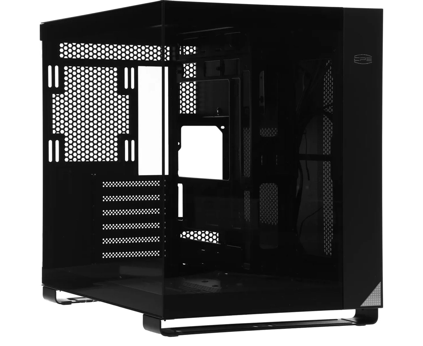 Корпус Pc Cooler C3 T500 BK, без БП Panoramic Mid Tower, Black, TG, 0.7 SPCC, no fans ATX, m ITX 175/400/200mm 1x2.5", 2x3.5", 6x PCI 1x USB
