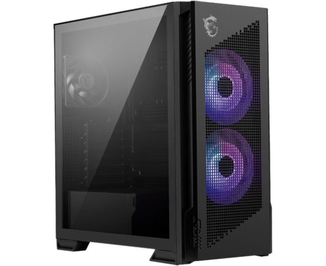 Корпус MSI MPG Velox 300 R Airflow PZ (306-7 G27 R21-JA4 / 306-7 G27 R14-JA4), Global, 2x USB 3.2 Gen 1, 1x USB 3.2 Gen2 Type-C, 2x160mm ARGB Fan, 1x120mm