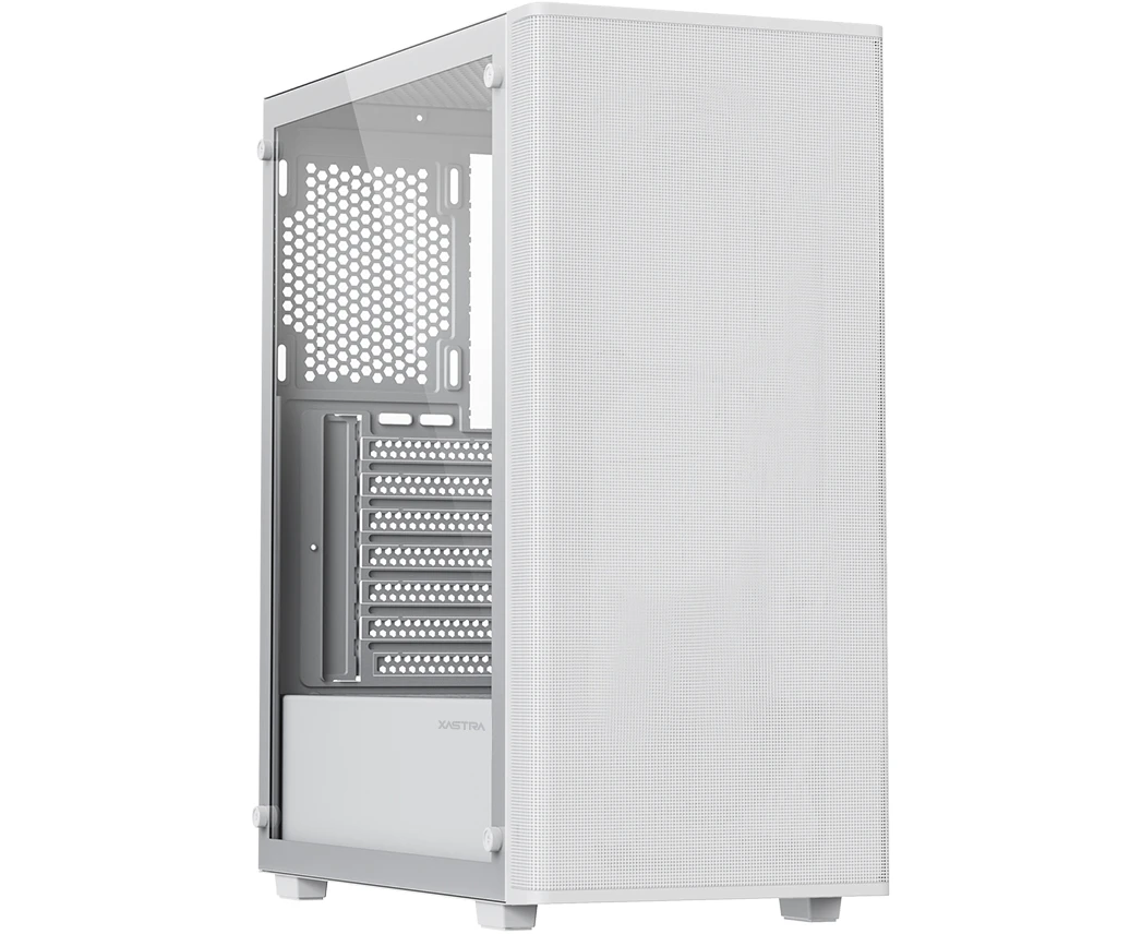 Корпус XASTRA A300 0 F-WH White ATX/Mesh/ full-size TG / no fans